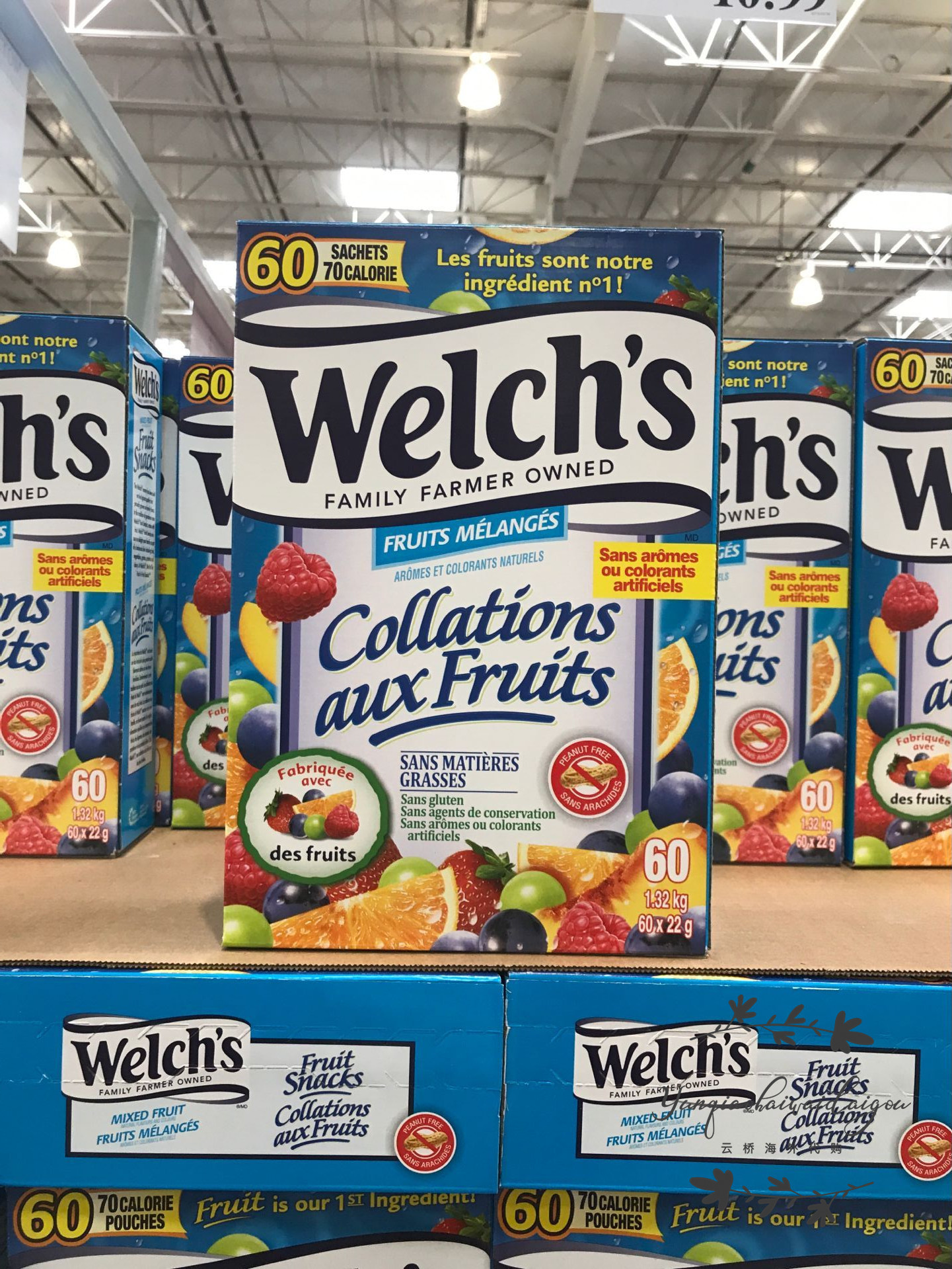 Spot Canadian original Welchs fruit mixed flavor juice QQ sugar sugar independently packaged