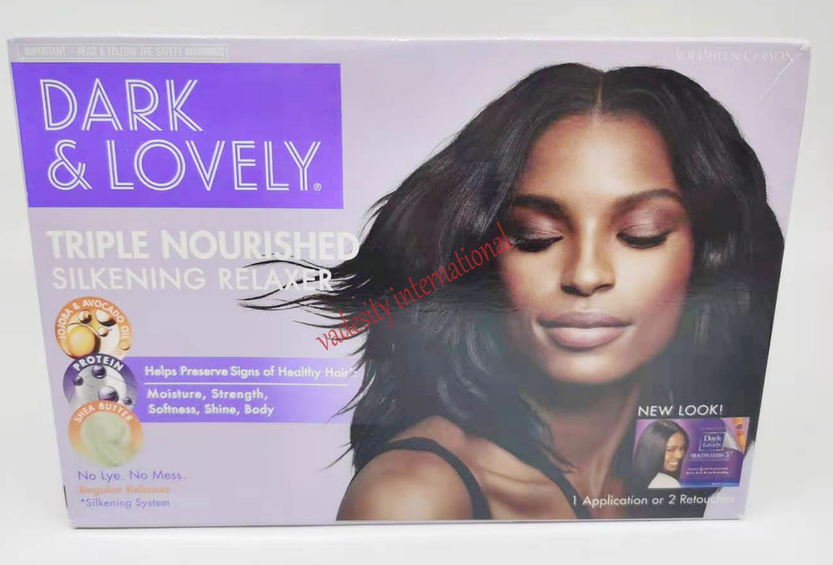 Vadesity softsheen dark and lovely hair relaxer regular new