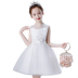 Cô gái công chúa váy trẻ em poncho spendage chủ buổi tối váy trắng hoa trẻ em ít hiệu suất chiếc váy cưới đàn piano chiếc váy mùa hè. 