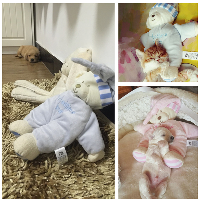 Không có âm thanh thú cưng đồ chơi Pet gối mèo đồ chơi Teddy hơn Panda puppy dog ​​dog chó nhỏ đồ chơi cho chó gặm