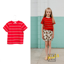 618 ▲ SINYEE kids | Fish and kids 19 Spring Summer New Childrens striped T-shirt