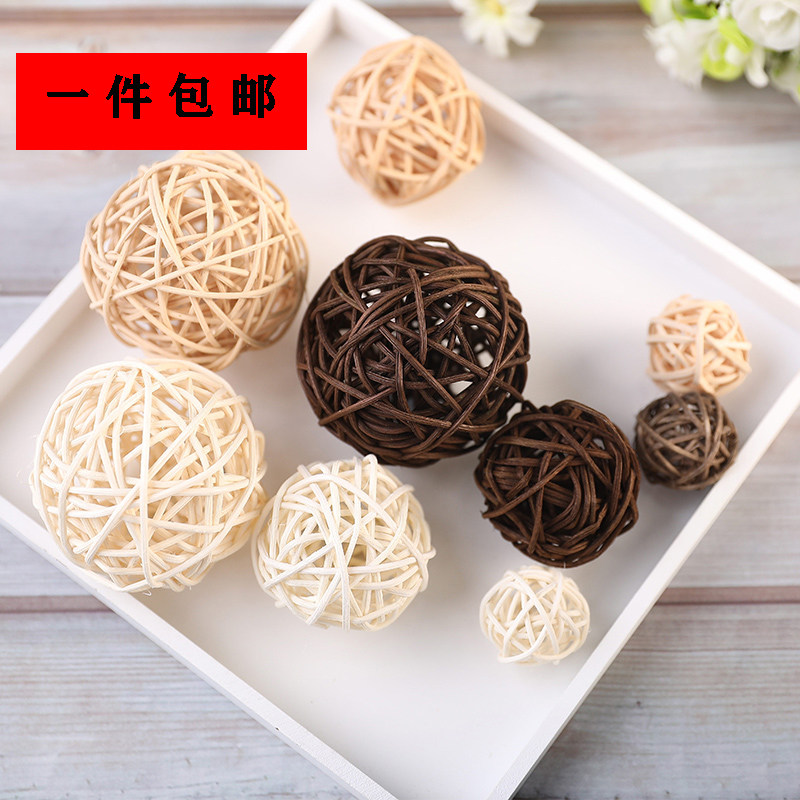 Retro Natural Color Pentagram Kindergarten Colorful Vines Decorated Clothing Shoes Bale With Photo Shoots of Photography props