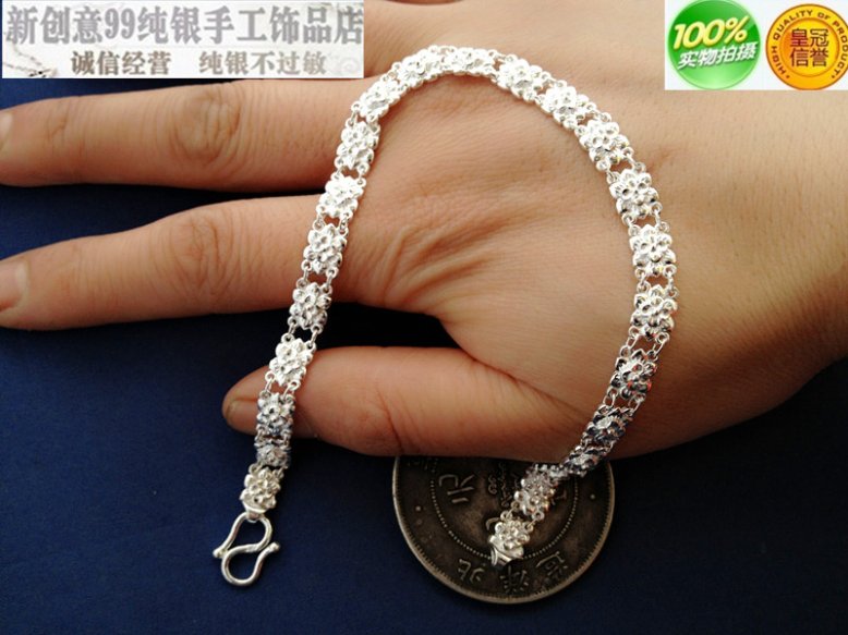 Bracelet de cheville OTHER   en Argenterie - Ref 3102205 Image 12