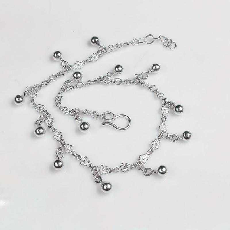 Bracelet de cheville OTHER   en Argenterie - Ref 3104349 Image 5