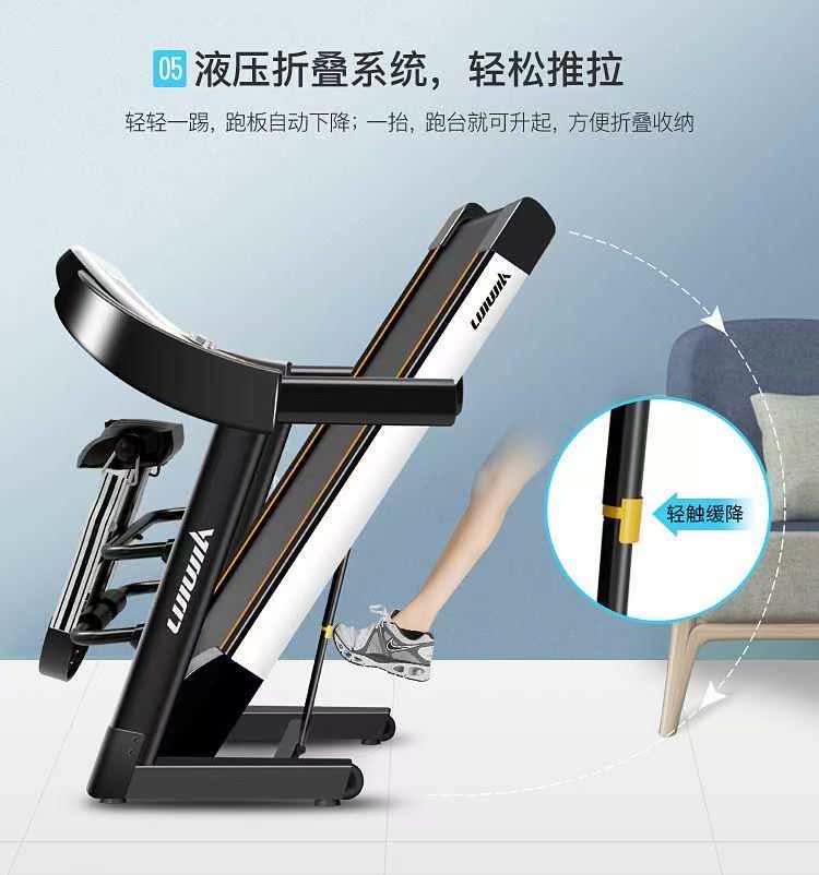Thiết bị thể dục thể thao có thể gập lại để gửi sinh viên đại học nữ máy kinh tế máy tập thể dục nhà máy chạy bộ - Máy chạy bộ / thiết bị tập luyện lớn máy tập chạy bộ tại nhà