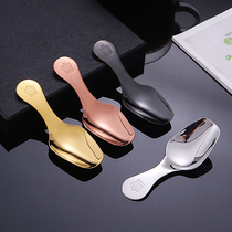 304 stainless steel short - handled teaspoon dessert spoon to eat dessert household spoon high - value crown spoon