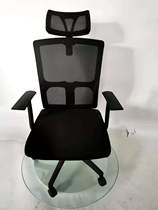 Staff computer meeting room staff office chair comfortable swivel chair lift simple mesh bow back waist chair