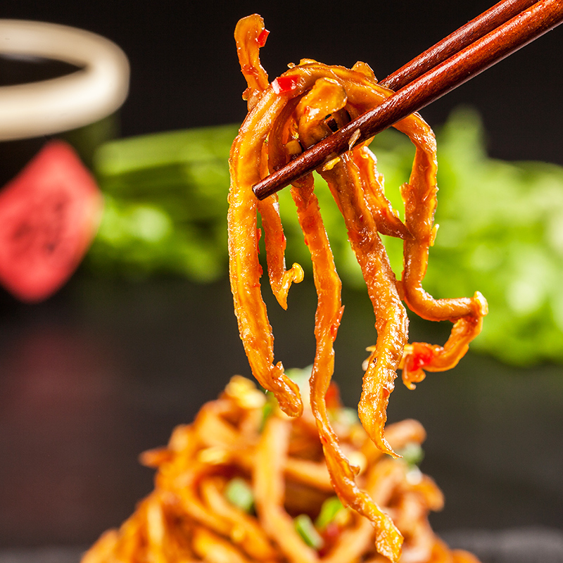 Fangyuan papaya silk Hunan dried pickle spicy refreshing snack handmade Guangxi appetizer under the meal 280g * 5 bottles