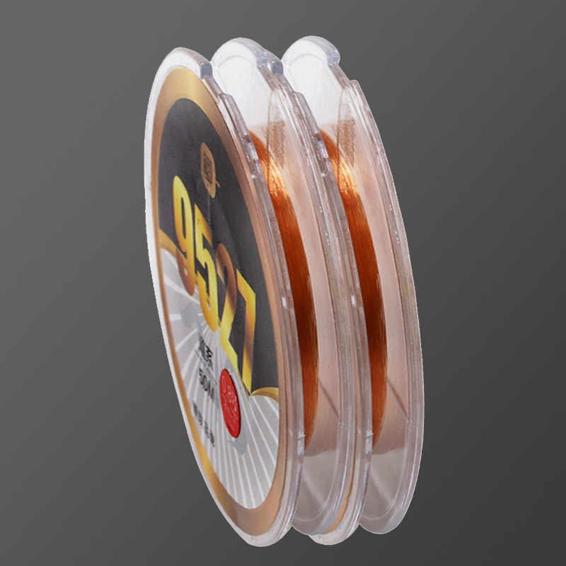 Crucian Attack Fish Line Main Line Strong Pull Force Wire Japan Imported Fish Line Ultra Soft Wear Resistant Nylon Subline Fishing Gear Supplies