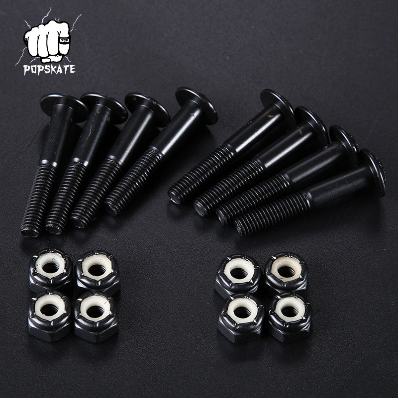 badarmy long board bridge nail board nail defense down bridge nail flat flower DC skateboard bridge nail (POP skateboard)