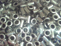 Hollow Rivet Chicken Eye Skirting Nail 2 * 7MM Head Large 3 4MM Cuivre Nickel Plated Silver (100 Package)