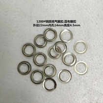 1200# Silver copper corns air eye buckle with hollow rivet Clover eye buckle 1000 pay one pack