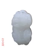 Натуральная трехмерная большая подвеска из нефрита подходит для мужчин и женщин, ручка, украшение в руку