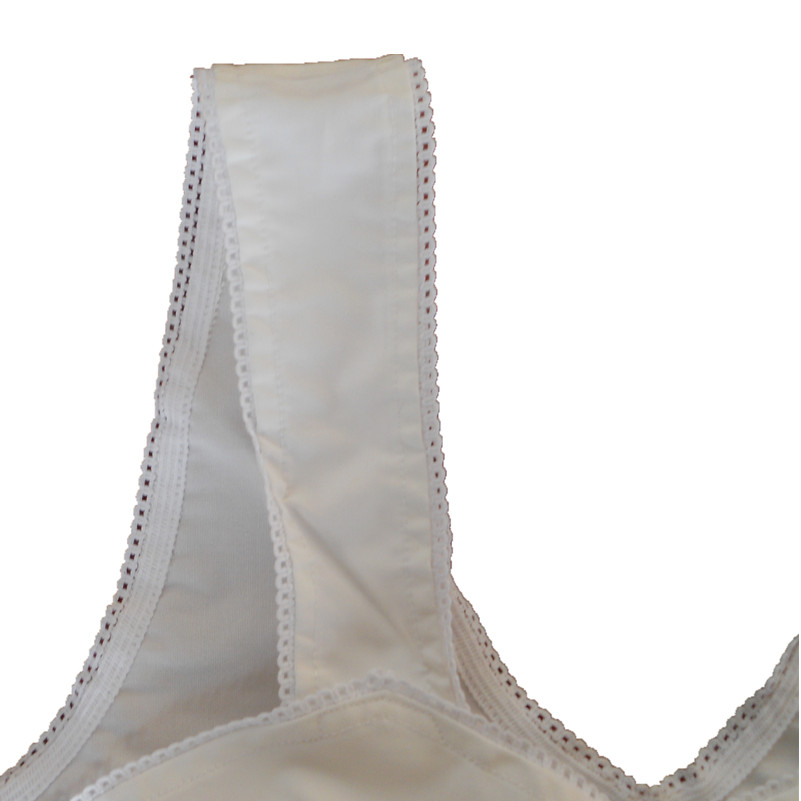 Cổ áo hiện đại và hiện đại áo ngực cũ và trung niên không có vòng thép vải cotton phần mỏng mẹ đồ lót kích thước lớn áo ngực quần áo nữ