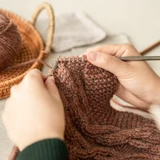 Общество Fochi [Stick Igle] Стальная иглы с коротким стержнем 25 см. DIY DIY Плетение