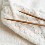 Иголка ручной работы, плетеный шарф, 35см, DIY