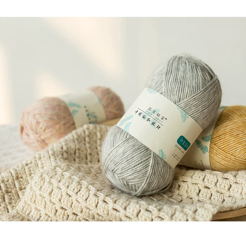 Плетеный крючок для вязания ручной работы, шарф, набор материалов, барсетка, клубок пряжи, «сделай сам»