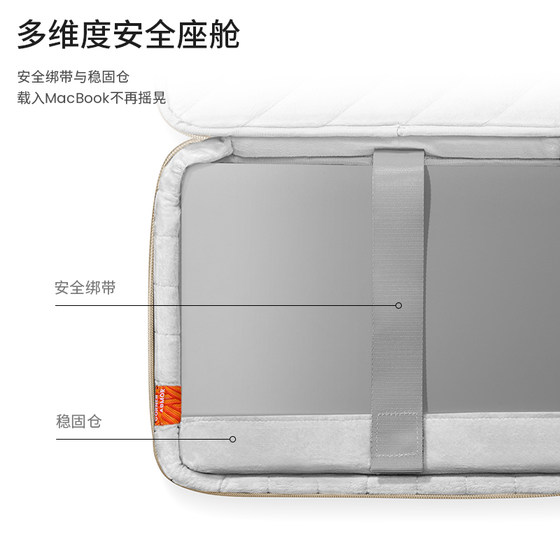 tomtoc 컴퓨터 가방 16인치 휴대용 노트북 가방 14인치 보호 슬리브 M3은 Apple의 2024년 신형 15인치 MacBookPro/Air13인치 A22에 적합합니다.