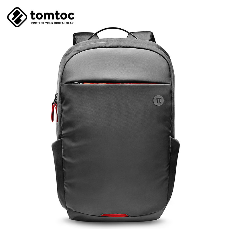 tomtoc computer rear shoulder bag male commuter large capacity business scapegoat anti-absorbent sub ballistic nylon minority H61