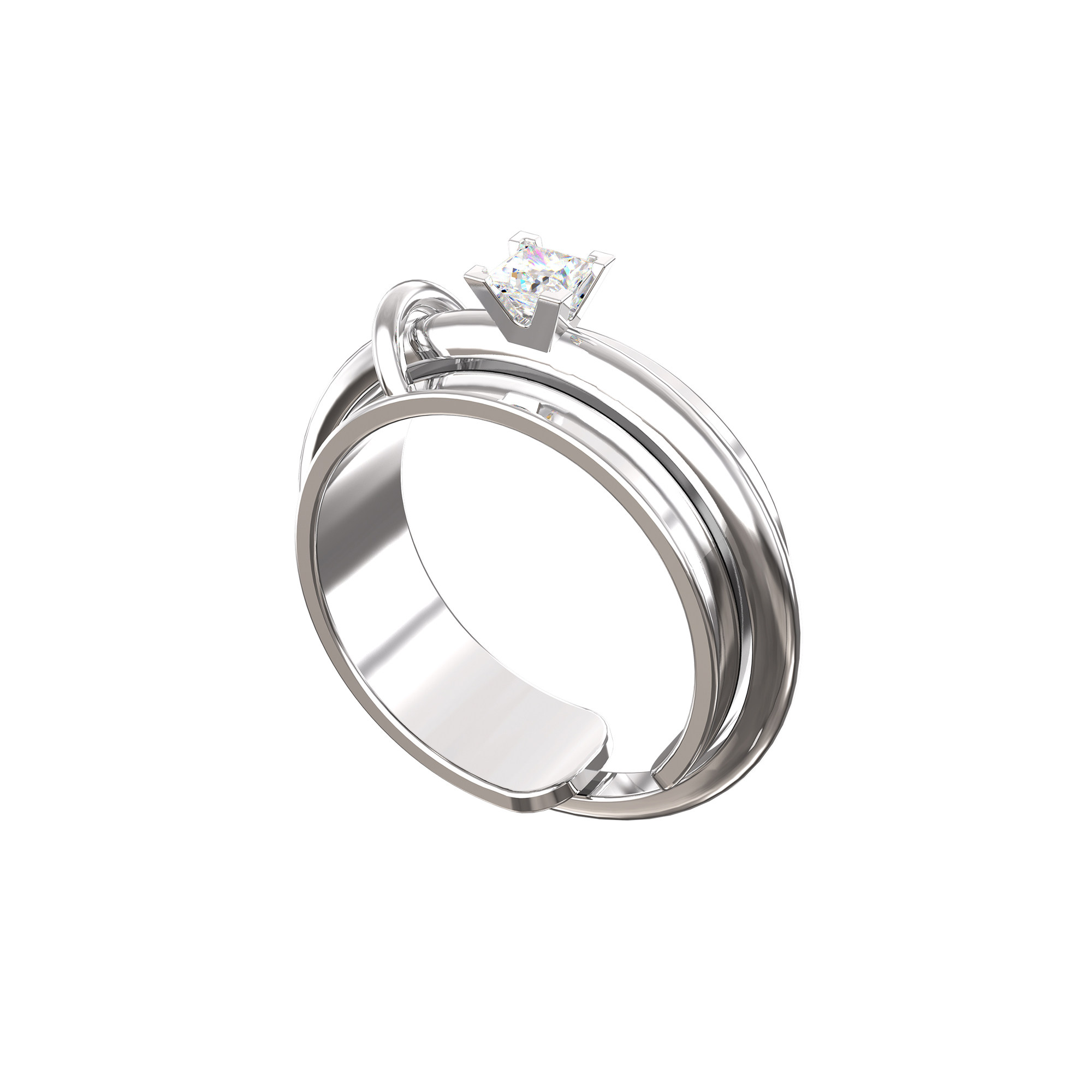 TOGGLER intimate relationship series tightly buttoned with adjustable 925 silver ring