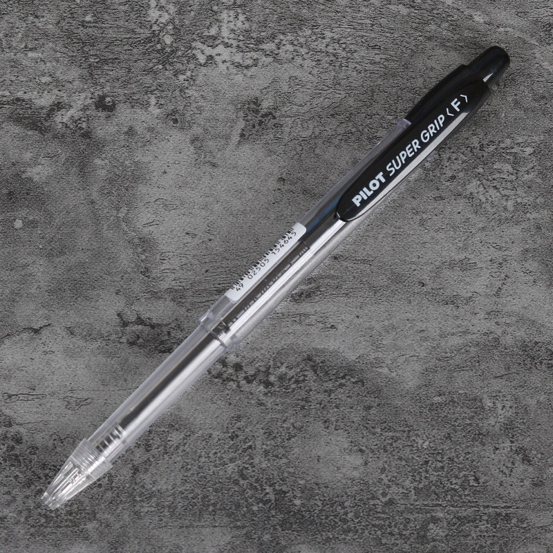 Pilot baccarat SUPER GRIP color rod ballpoint pen ballpoint pen BPGP-10R-F pen shell core 0 7mm