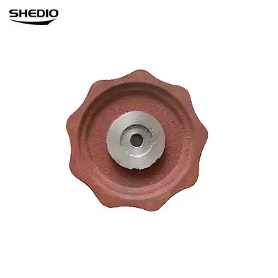 Shengdiao hand-pull crane sprocket turntable hand-pull wheel plum blossom type round hand-pull crane accessories 1 ton 5t