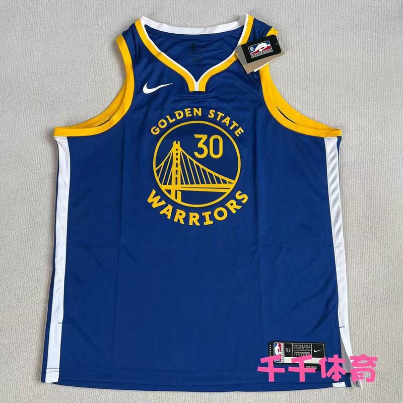 Qianqian Sports Authentic Store Golden State Warriors Curry No. 30 Sw Fan Edition Jersey Vest