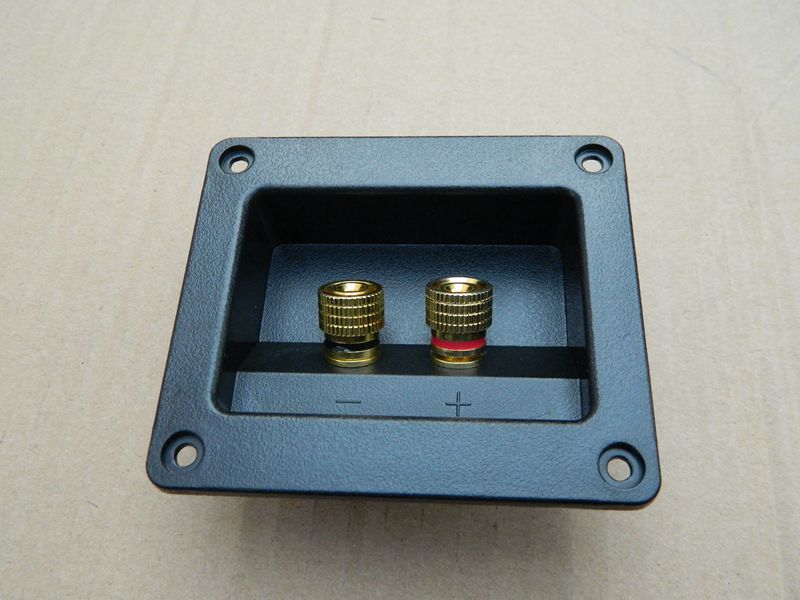 Speaker junction box, speaker terminal, speaker two junction box, 2-bit junction clip, speaker combination
