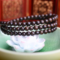 Natural medicine sinking agarwood bracelet 108 multi-circle beads rosary mens and womens bracelets x