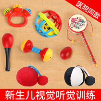Baby Toys 0 1 year old Puzzle Early Teach Newborns Hands Rocking Bell 3 Babies 3 months Grip Training Small Sandhammer 6