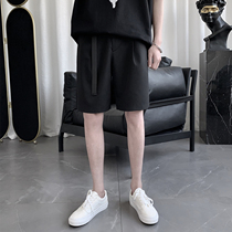 Suit shorts male Korean version trendy relaxation casual personality pants thin section summer outwear Chauffins 50% pants