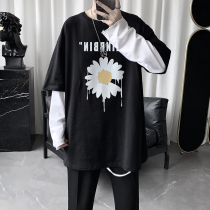 Ensemble Mens Summer Super-Fire Cec Original Juku Short Sleeve T-Shirt Male Tide Cards Trend Easy Harbor Wind Ins Clothes Wear