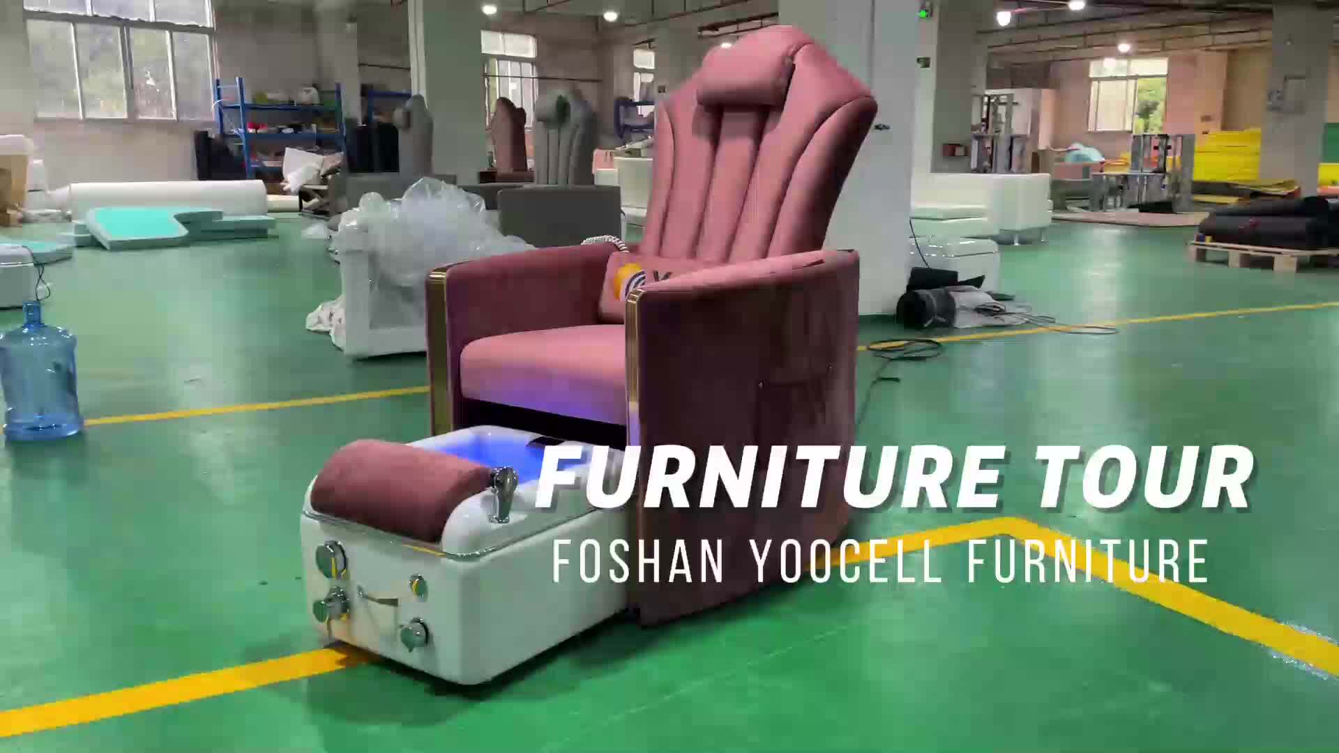 Yoocell Pedicure Spa Chairs - Modern, Luxurious, and Functional
