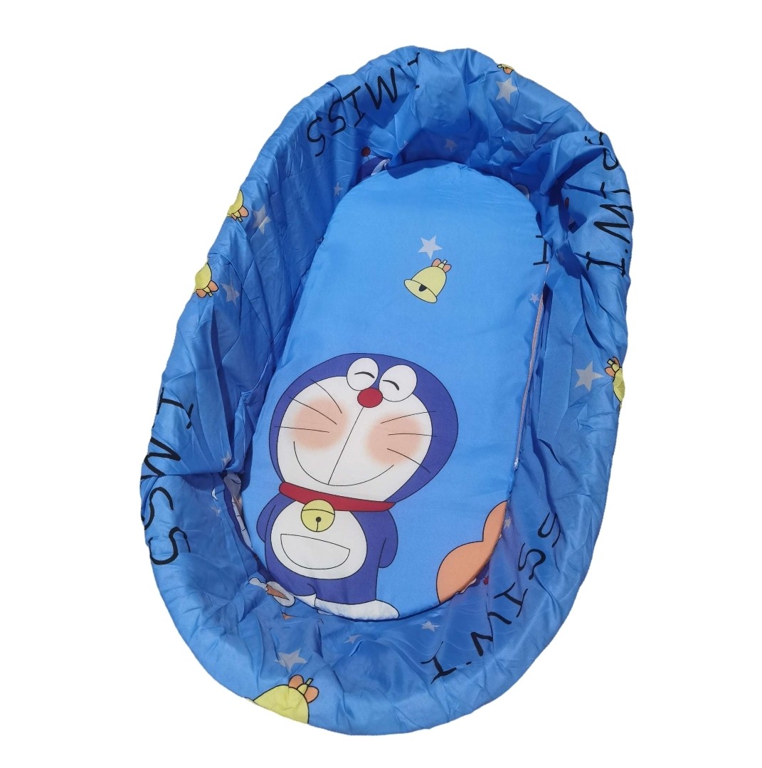 Chaoshan Bamboo Cradle Willow special sponge Urine Bath baby sleeping cushion thickened universal section Removable Washing Bed Apron Cotton Cushion-Taobao