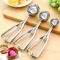 Stainless Steel Ice Cream Scoop Spoons cake spoons ball Scoop Ball Dug ice cream Ice Cream Mould Round