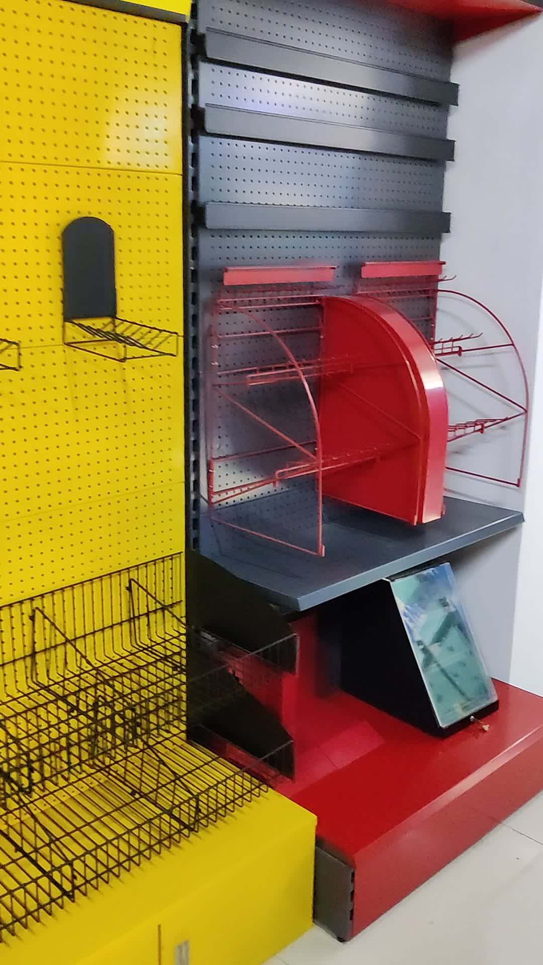 Free Standing Pegboard Advertising Garden Power Tools Accessories Stand