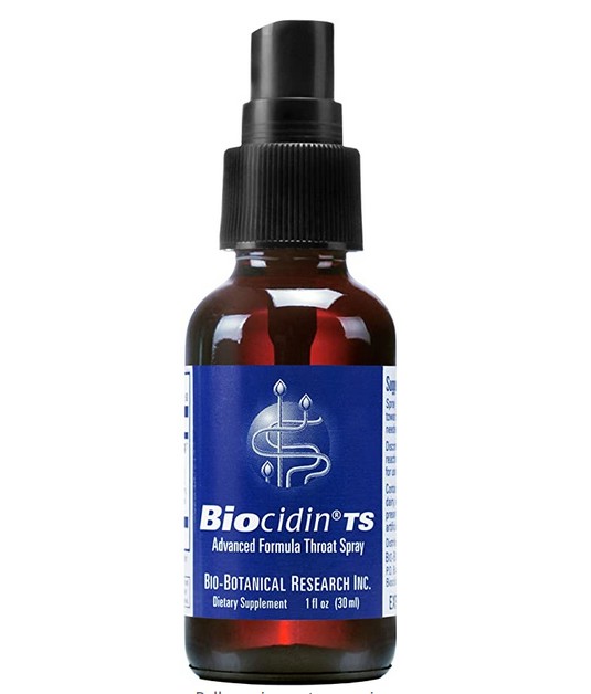 Biocidin TS Throat Spray - Daily Liquid Immune Support Suppl