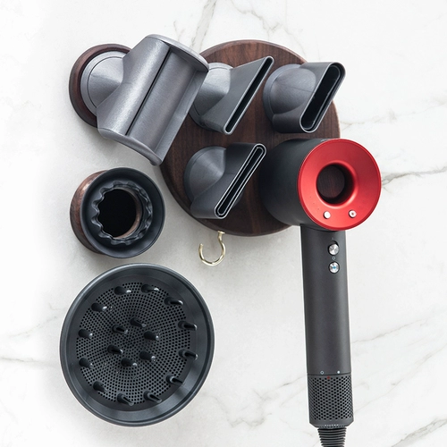 Адаптированные Dyson Dyson Drainer Driceer Сплошная деревянная круговая стенка.