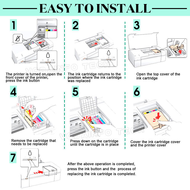 Сцепление 603xl t603 compatible ink cartridge for epson xp 2100 2105 3