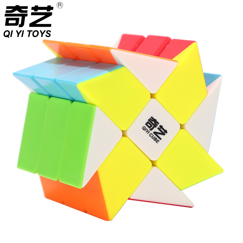 Qiyi Hot Wheels Rubik's Cube Shifting Edges Changing King Kong Alien Competition Special Professional Smooth Student Irregular