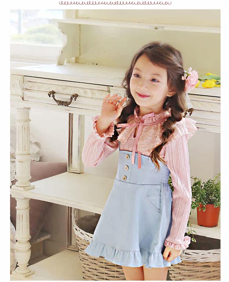 Jupe fillette en toile - Ref 2051087 Image 16