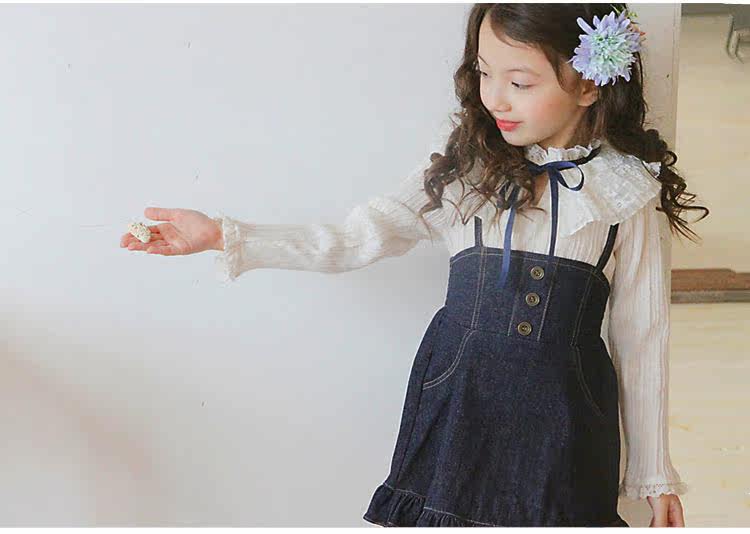 Jupe fillette en toile - Ref 2051087 Image 13