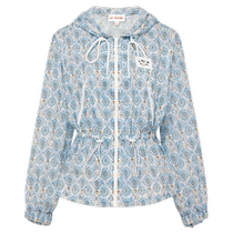 UPF50 sun protection clothing] EP Yaying Womens Drawstring Printed Jacket 2024 Summer New Style 1311A