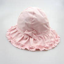 Travel spring and autumn new girls and baby girls sunshade basin hat sun hat female baby infant flower sunshade fisherman hat