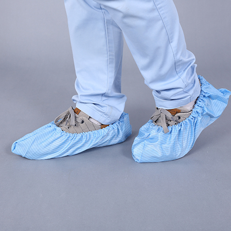 Anti-static cloth shoe cover dust-free workshop thickened dust cover protective shoe cover dust-free shoe cover washable purifying cloth