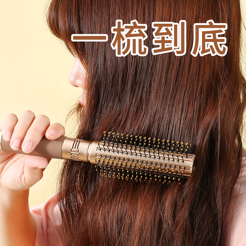 Comb roll comb style men stereotyped fluffy artificial hair hair button hair shape massage roll roll hair style