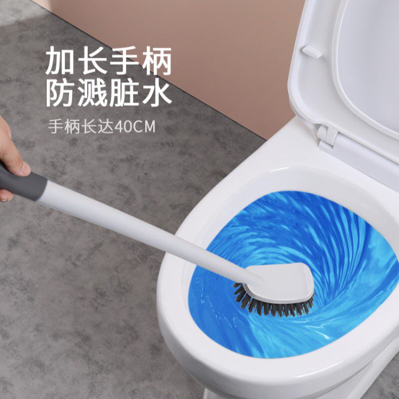 Toilet wipe toilet brush Divine Instrumental Make-up Room Squat Pit with long handle multifunction No dead angle wash toilet cleaning brush