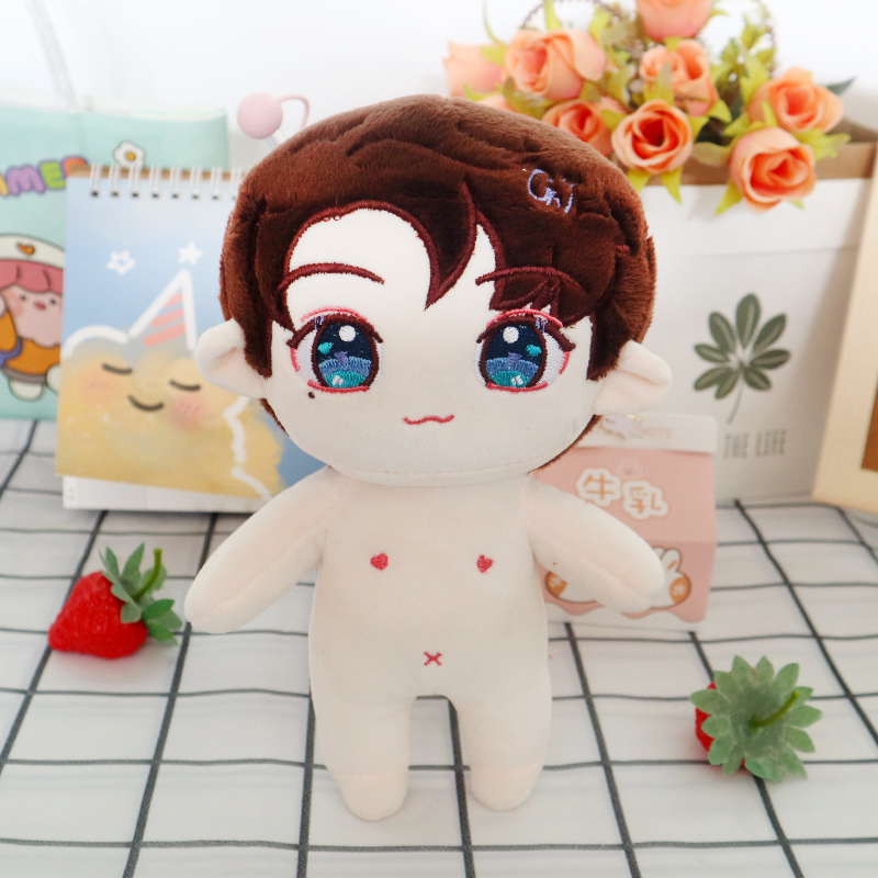 Gong Jun Naked Babygoods in stock Zhang zhehan Gong Jun doll 20 centimeter cotton bjd  Star Doll Human form doll clothes girl student gift