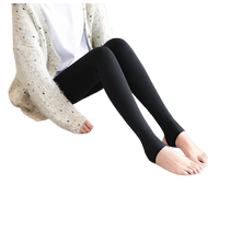 Bare leg artifact leggings for women winter outer wear large size high waist elastic plus velvet thickened northeastern extra thick warm cotton pants