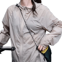 Ice silk sun protection clothing for women 2024 new summer thin breathable outdoor cycling sports jacket sun protection clothing skin clothing